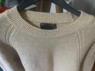 Asos Yünlü Bej Kazak