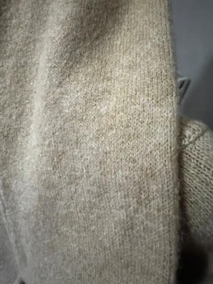 Asos Yünlü Bej Kazak