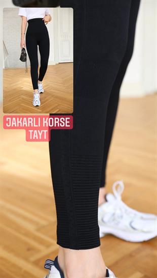 Belly Bandit jakarlı Siyah Korse Tayt