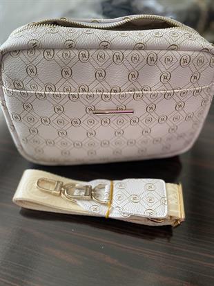 Beyaz Omuz Çantası