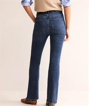 Boden Orta Bel Flare Pantolon