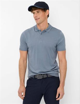 BRAX MAVİ Erkek Polo Yaka