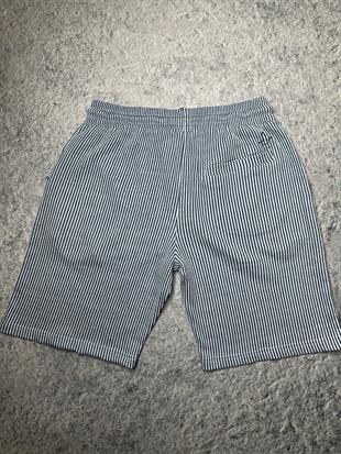 BYMN Lacivert Çizgili Şort