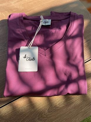 BYMN V yaka Bordo Tişört