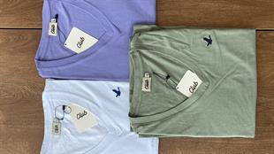 BYMN V Yaka Lila Tişört