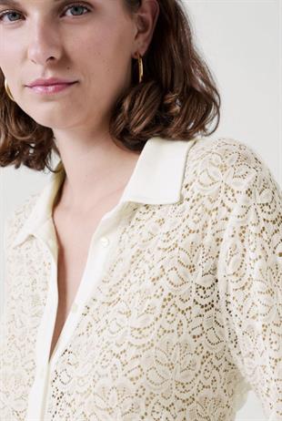 Caroll Paris Güpür Dantel Gömlek