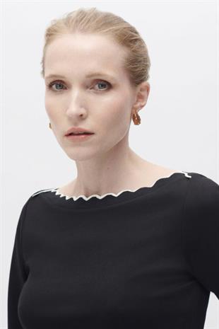 Carrol Paris Yaka Detaylı Bluz