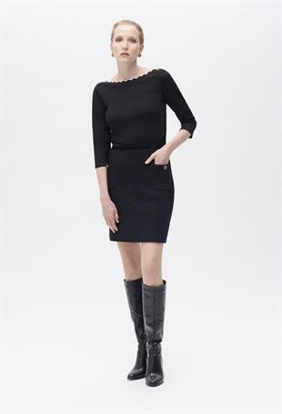 Carrol Paris Yaka Detaylı Bluz