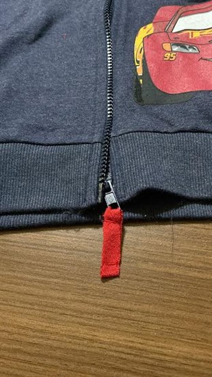 Cars Fermuarlı Sweatshirt