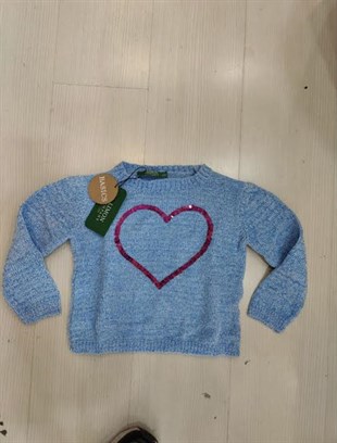 Orjinal Marka Kalpli Mavi Kazak