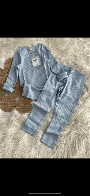 Koalav Marka Mavi Pijama Takımı