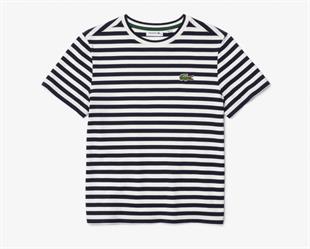LCST Çizgili Lacivert Basic Tİşört