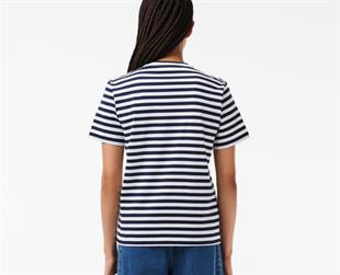 LCST Çizgili Lacivert Basic Tİşört