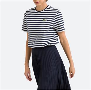 LCST Çizgili Siyah Basic Tİşört