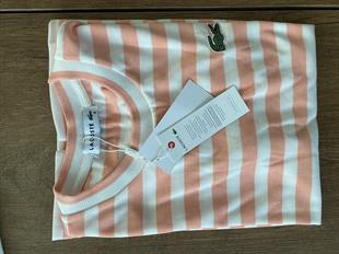 LCST Çizgili Somon Basic Tİşört