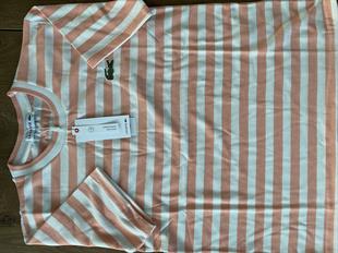 LCST Çizgili Somon Basic Tİşört