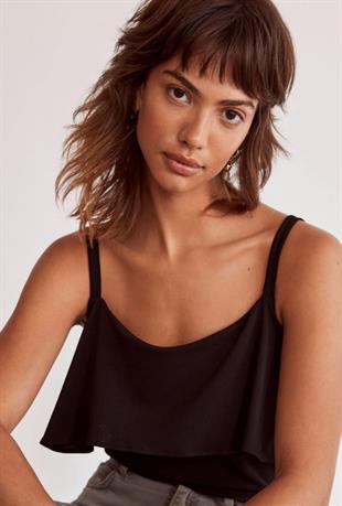 Mint Velvet Askılı Dökümlü Bluz