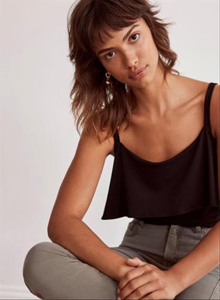 Mint Velvet Askılı Dökümlü Bluz