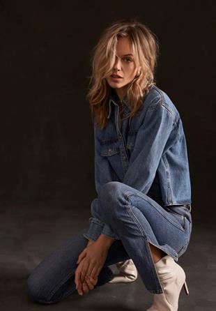 Mint Velvet Yırtmaç Detaylı Jean