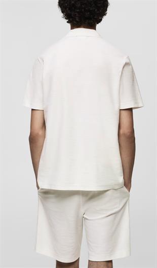 MNG Beyaz Pamuklu Gömlek