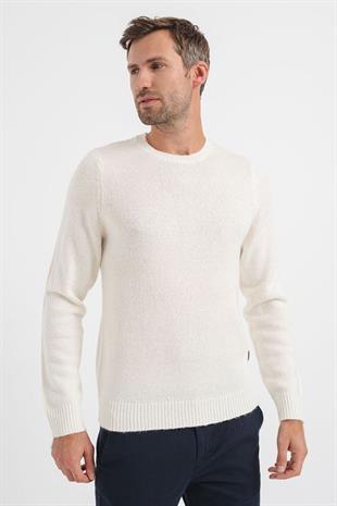 Only Yumuşak Dokulu Beyaz Triko