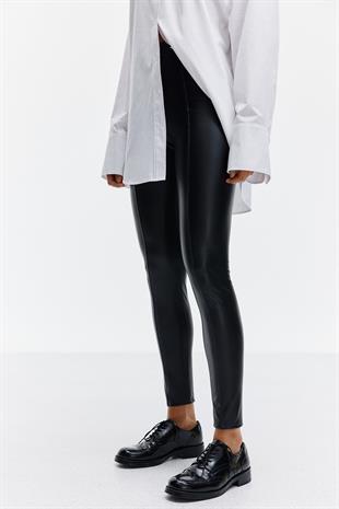 Orjinal Marka İnce Şardonlu Tayt