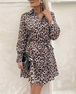 Orjinal Marka Leopar Elbise