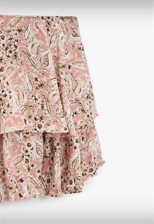 Orjinal Marka Pudra Şort Etek