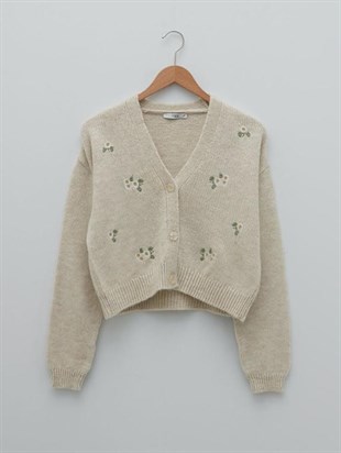 Orsay Papatya Desenli Hırka