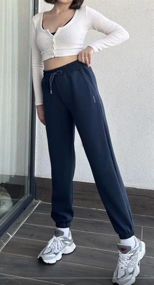 Oysho Lacivert Modal Pantolon