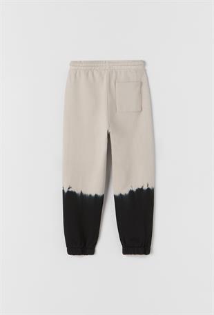 Siyah Beyaz Jogger Pantolon
