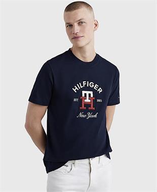 Tommy Basic Siyah Tişört