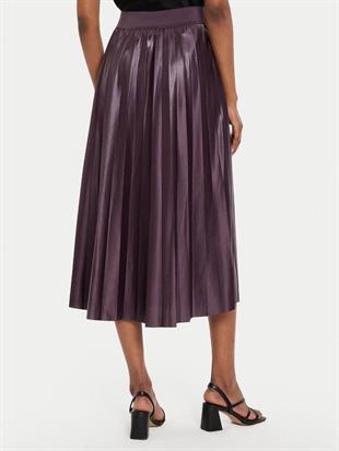 Villa Mint Bordo Maxi Etek