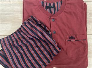 Walbusch Bordo Pijama Takımı