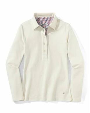 WB Yakalı Beyaz Sweatshirt