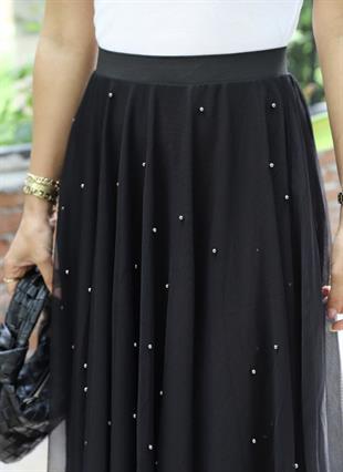 Zımbalı Tütü Etek