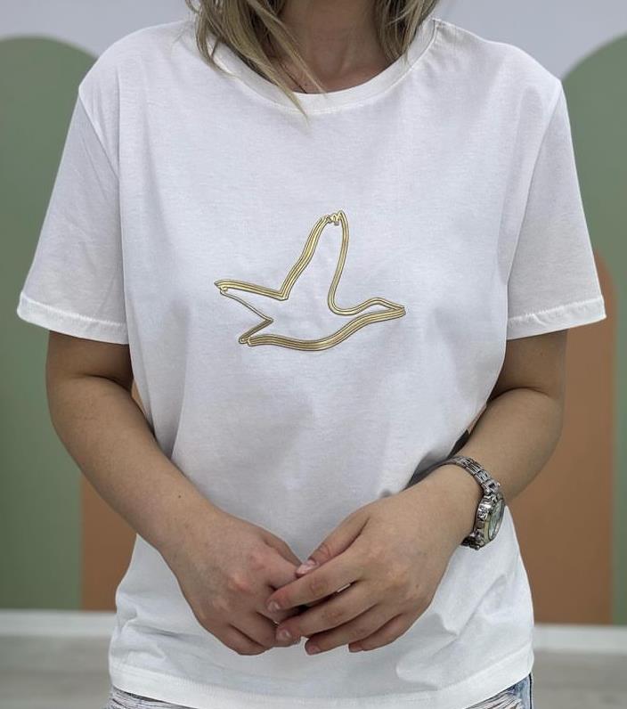 BYMN Gold Baskılı Tişört