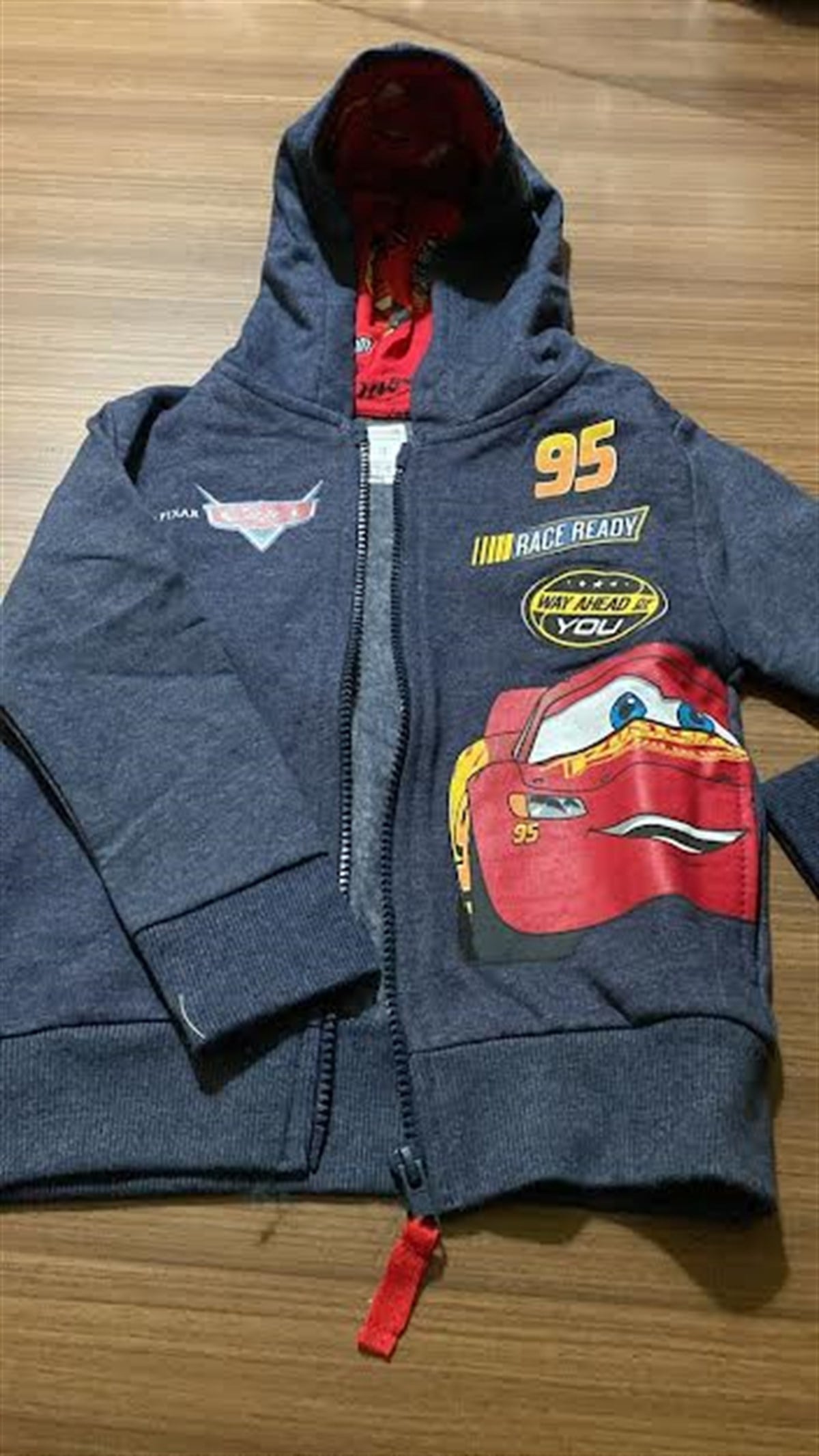 Cars Fermuarlı Sweatshirt