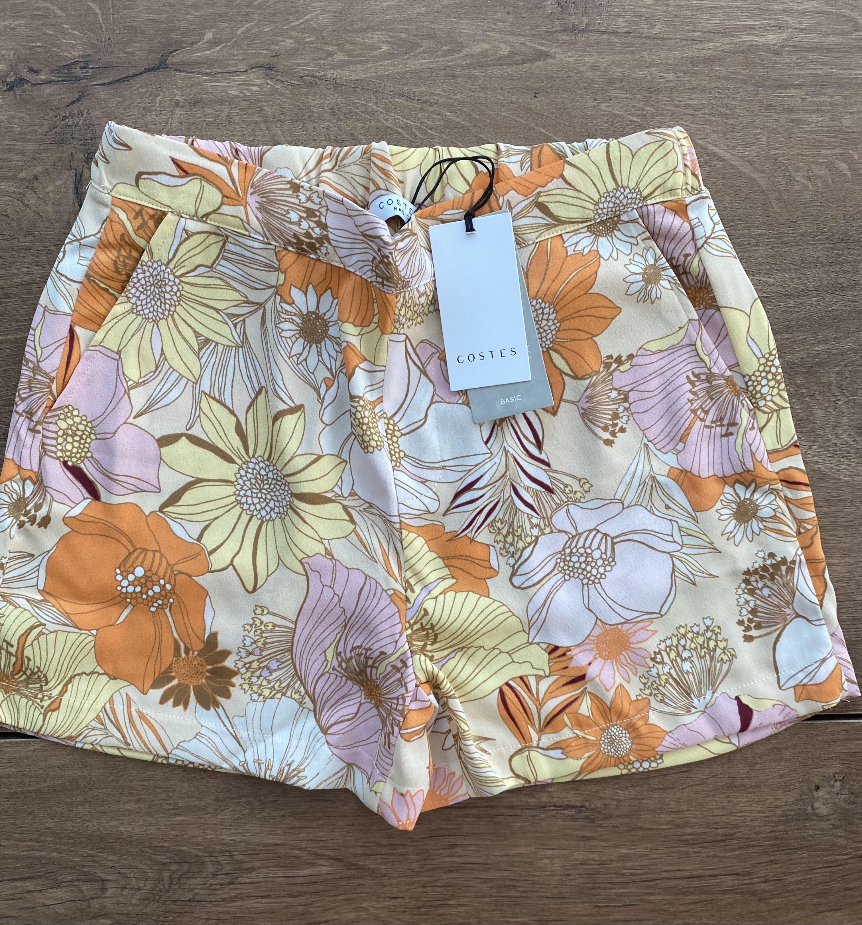 Costes Çiçekli Şort