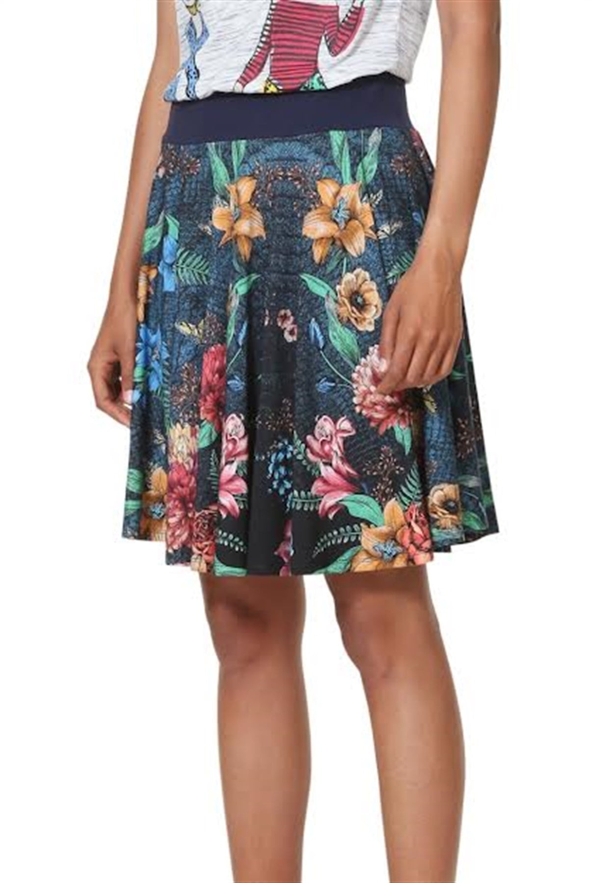Desiqual Çiçekli  Etek