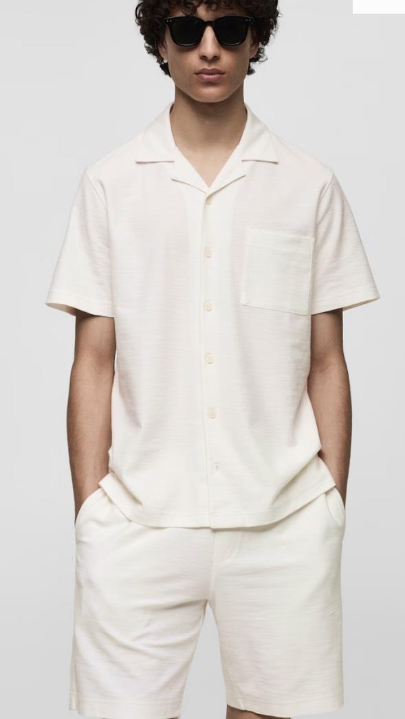 MNG Beyaz Pamuklu Gömlek