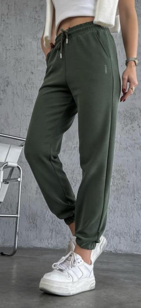 Oysho Yeşil Modal Pantolon