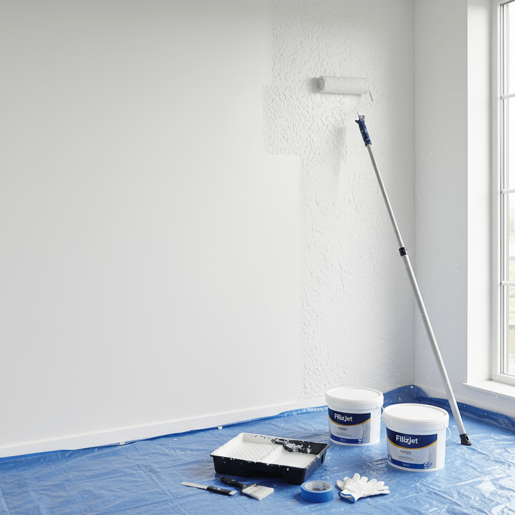 Tırtıklı Duvar Nasıl Boyanır?