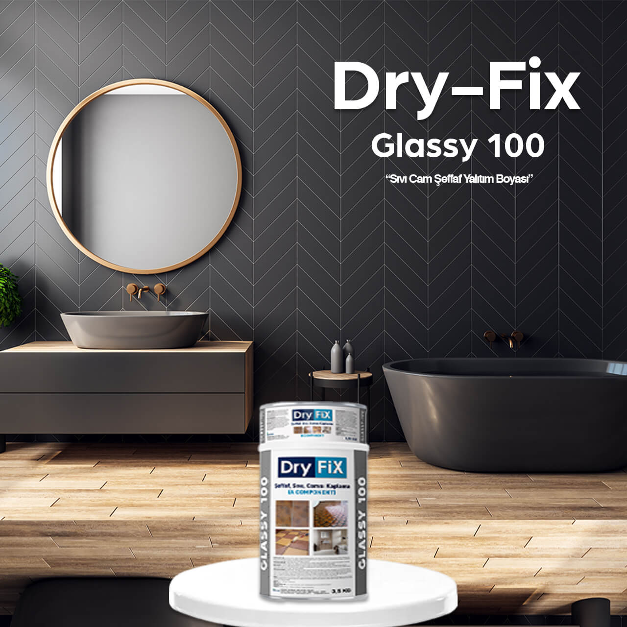 Dry-Fix Glassy 100 Mobil Banner