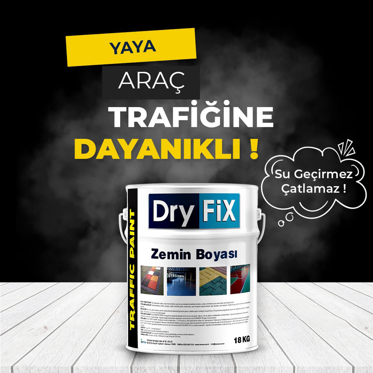 Dryfix Zemin Boyası Mobil Banner