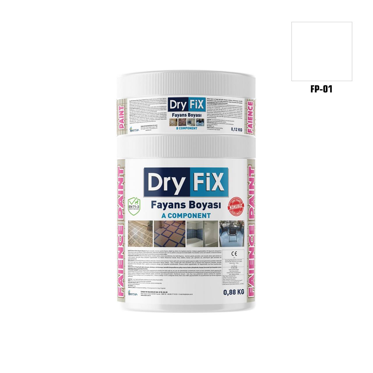 DRYFİX FAİENCE PAİNT FAYANS BOYASI 2 KG SET FP-01