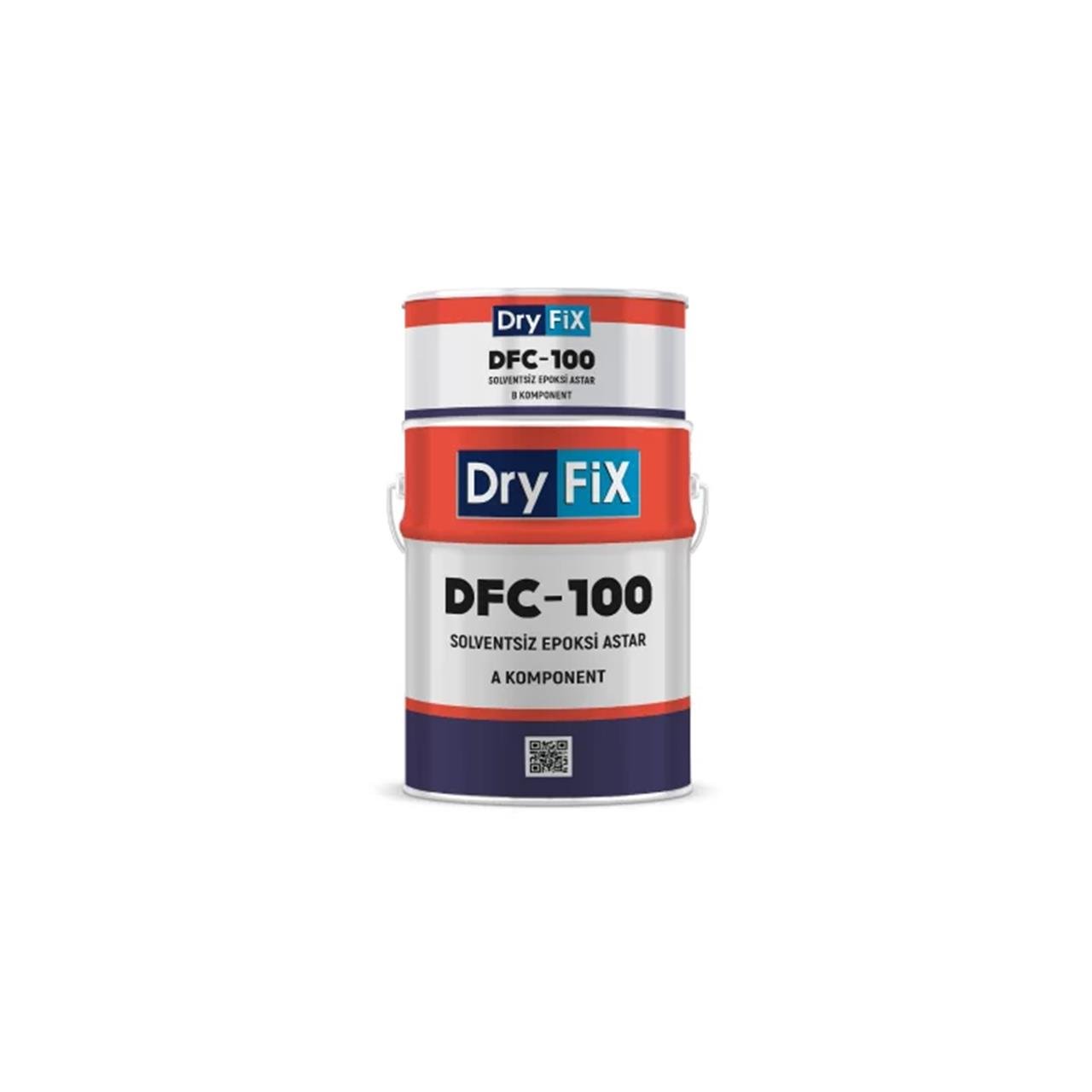 Dryfix DFC 100 Solventsiz Epoksi Astar 18 Kg Set-Epoksi Boyalar-FLZ07563