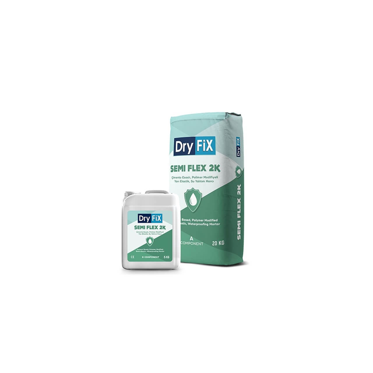 Dryfix Semi Flex 2k 25 Kg Set-Sıvı Yalıtım Malzemeleri-FLZ07535