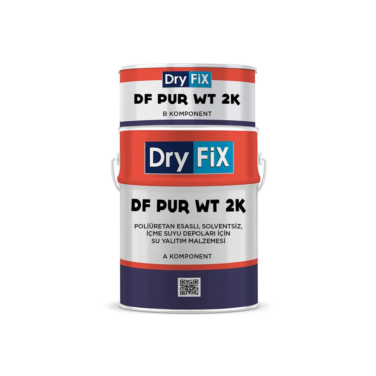 Dryfix Su Deposu İzolasyon Malzemesi – DF Pur WT 2K 24 Kg-Su Yalıtım Ürünleri-FLZ10662
