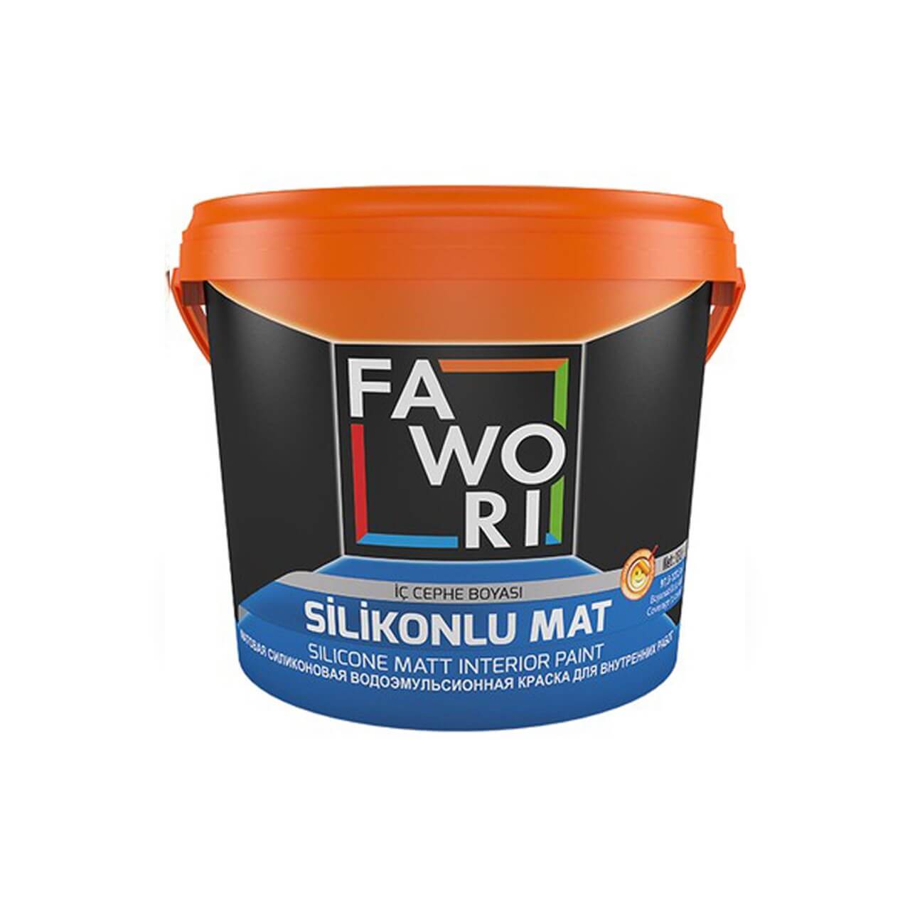 Fawori Silikonlu Mat İç Cephe Boyası 2,5 LT.-İç Cephe Boyaları-FLZ00991